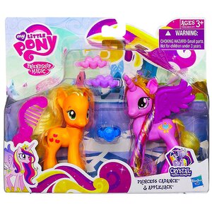 Набор пони Принцессы Каденс и Эппл Джек (My Little Pony) Hasbro фото 2