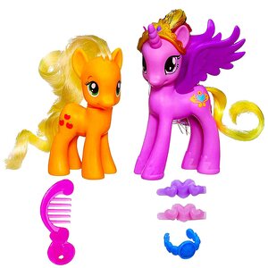 Набор пони Принцессы Каденс и Эппл Джек (My Little Pony) Hasbro фото 1
