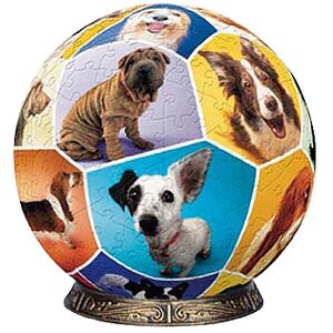 Пазл - шар "Мир собак", 7.6 см, 60 элементов Pintoo фото 1