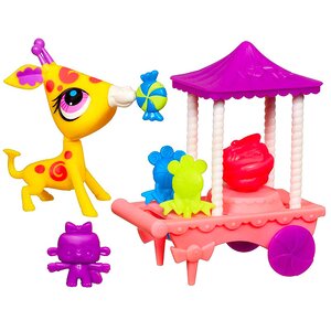 Набор игровой Деликатесы с жирафом, Littlest Pet Shop Hasbro фото 1