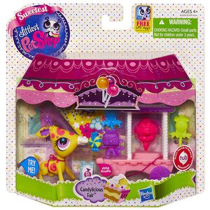 Набор игровой Деликатесы с жирафом, Littlest Pet Shop Hasbro фото 2