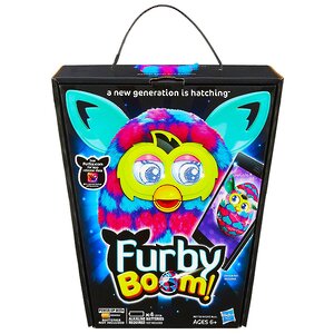 Интерактивная игрушка Ферби - Горошек Polka серия Furby Boom. Солнечная волна Hasbro фото 2