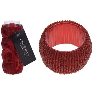 Кольца для салфеток Сан-Джулиано 5 см, 4 шт, красные Koopman фото 4