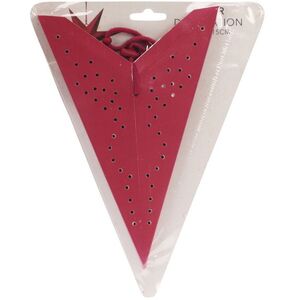 Подвесная звезда из бумаги Инес 45 см красная Koopman фото 2