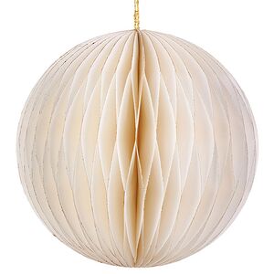 Бумажный шар Армель 15 см молочный Koopman фото 1