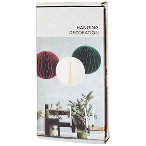 Бумажный шар Армель 25 см зеленый Koopman фото 3