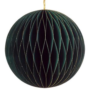 Бумажный шар Армель 15 см зеленый Koopman фото 1