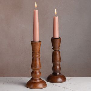 Деревянный подсвечник Андреа Ферраро 18 см Koopman фото 7