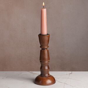 Деревянный подсвечник Андреа Ферраро 18 см Koopman фото 1