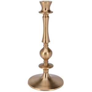 Металлический подсвечник для одной свечи Jenna 27 см золотой Koopman фото 5