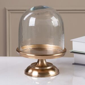 Стеклянный клош для декора Лилиан 25 см