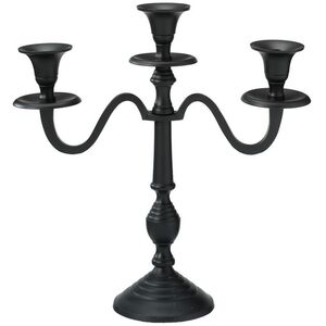 Подсвечник канделябр на 3 свечи Nocturne de Noir 30 см Koopman фото 1