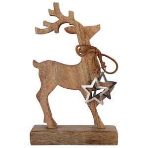 Деревянная фигурка Олень Hygge Julgran 26 см