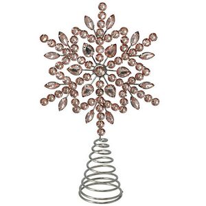 Верхушка на елку Снежинка Джове 26 см Koopman фото 1