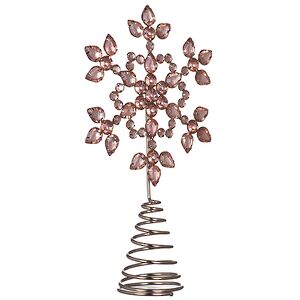 Верхушка на елку Снежинка Арданес 26 см Koopman фото 3