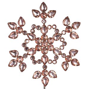 Верхушка на елку Снежинка Арданес 26 см Koopman фото 2