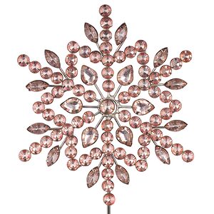 Верхушка на елку Снежинка Джове 26 см Koopman фото 2