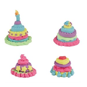 Набор для лепки Play-Doh: Праздничный торт с инструментами Hasbro фото 7