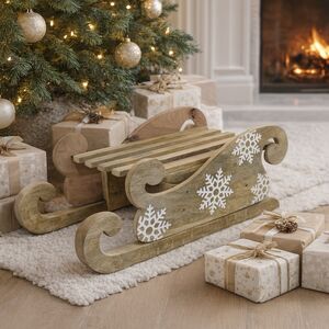 Декоративная фигура Деревянные Санки - Snow Fun 45*23 см Koopman фото 1