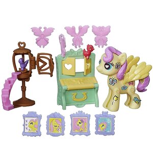 Поп-конструктор Пони на вечеринке - Флаттершай My Little Pony Hasbro (Хасбро) фото 1