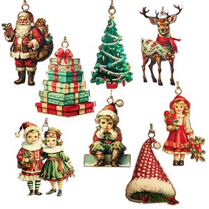 Елочные игрушки Новогоднее Ретро - Pont de Molins 10 см, набор 8 шт Koopman фото 1