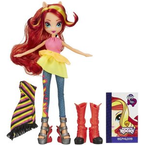 Кукла Модница Сансет Шиммер с аксессуарами (Девушки Эквестрии. My Little Pony) Hasbro фото 1