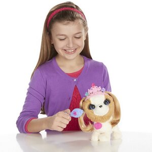 Интерактивная игрушка Модные зверята - Бежево-коричневая собачка (Furreal Friends) Hasbro фото 2