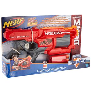 Бластер Nerf Мега Циклон шок с мягкими патронами Hasbro фото 2