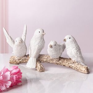 Декоративная фигурка Белые Птицы 16 см
