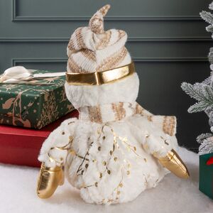 Декоративная фигура Снеговик Олли 23 см Koopman фото 3