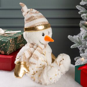 Декоративная фигура Снеговик Олли 23 см Koopman фото 5