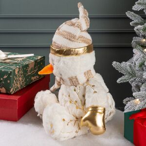 Декоративная фигура Снеговик Олли 23 см Koopman фото 7