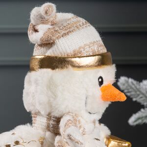 Декоративная фигура Снеговик Олли 28 см Koopman фото 4