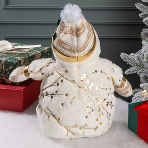 Декоративная фигура Снеговик Эван 30 см Koopman фото 3