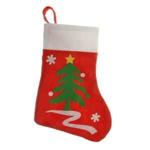 Носок для подарков Рождественская Елочка 30*23 см