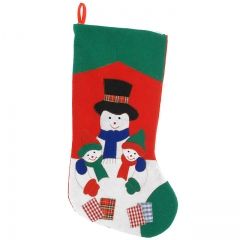 Новогодний носок Веселая Аппликация - Снеговик 53 см Koopman фото 1