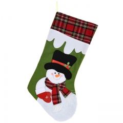 Новогодний носок Шотландский - Снеговик 50 см Koopman фото 1
