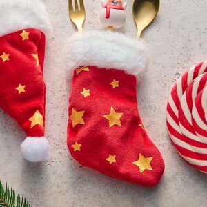 Набор чехлов для столовых приборов Christmas Party 14 см, 2 шт Koopman (Купман) фото 3
