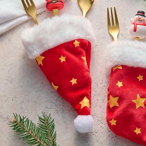 Набор чехлов для столовых приборов Christmas Party 14 см, 2 шт Koopman (Купман) фото 2