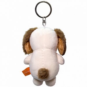 Мягкая игрушка-брелок Собака Бартоломей с бантиком 12 см Budi Basa фото 4