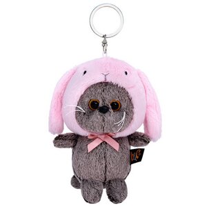 Мягкая игрушка-брелок Кот Басик - Зайчик 15 см