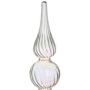 Верхушка на елку Beckington 28 см, стекло Koopman фото 2