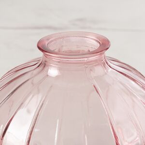 Стеклянная ваза для цветов Evening Dawn 9 см светло-розовая Koopman фото 2