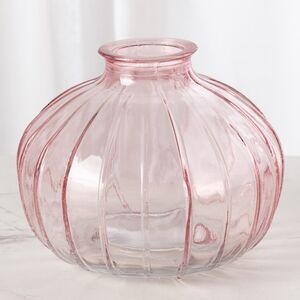 Стеклянная ваза для цветов Evening Dawn 9 см светло-розовая Koopman фото 3