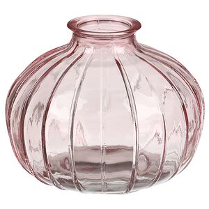 Стеклянная ваза для цветов Evening Dawn 9 см светло-розовая Koopman фото 4