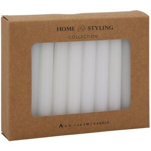 Набор свечей Brecon 10 см, 20 шт, белый Koopman фото 2