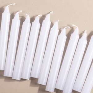 Набор свечей Brecon 10 см, 20 шт, белый Koopman (Купман) фото 2