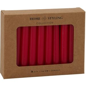 Набор свечей Brecon 10 см, 20 шт, красный Koopman фото 2