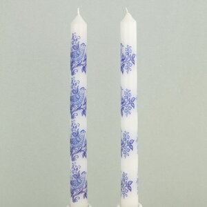 Высокие свечи Romantic Lark 25 см, 2 шт Koopman фото 1