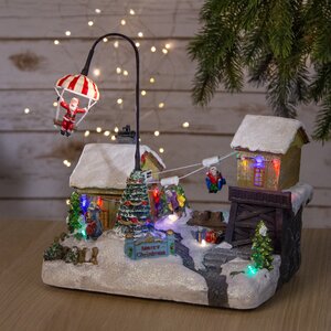 Светящаяся композиция Рождественские Зарисовки 30*19*31 см, движение
